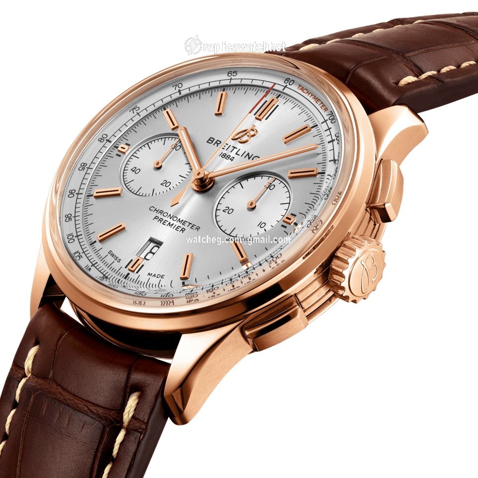 Breitling Mens watch Unisex Manual winding Red gold RB0118371G1P2 2
