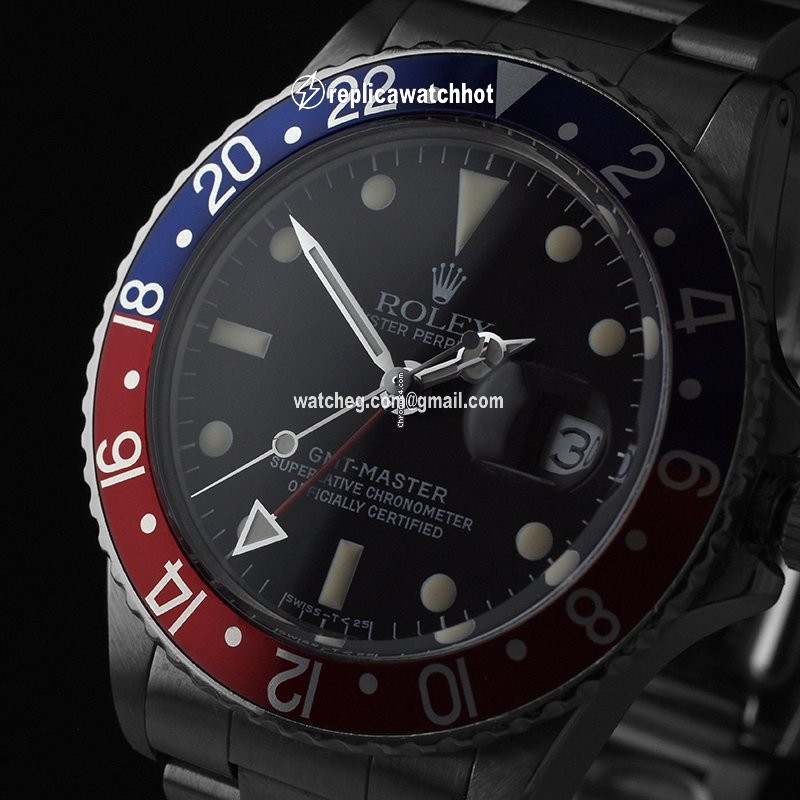 Rolex GMT-Master Mens watch Unisex Steel Automatic 1675 0 2