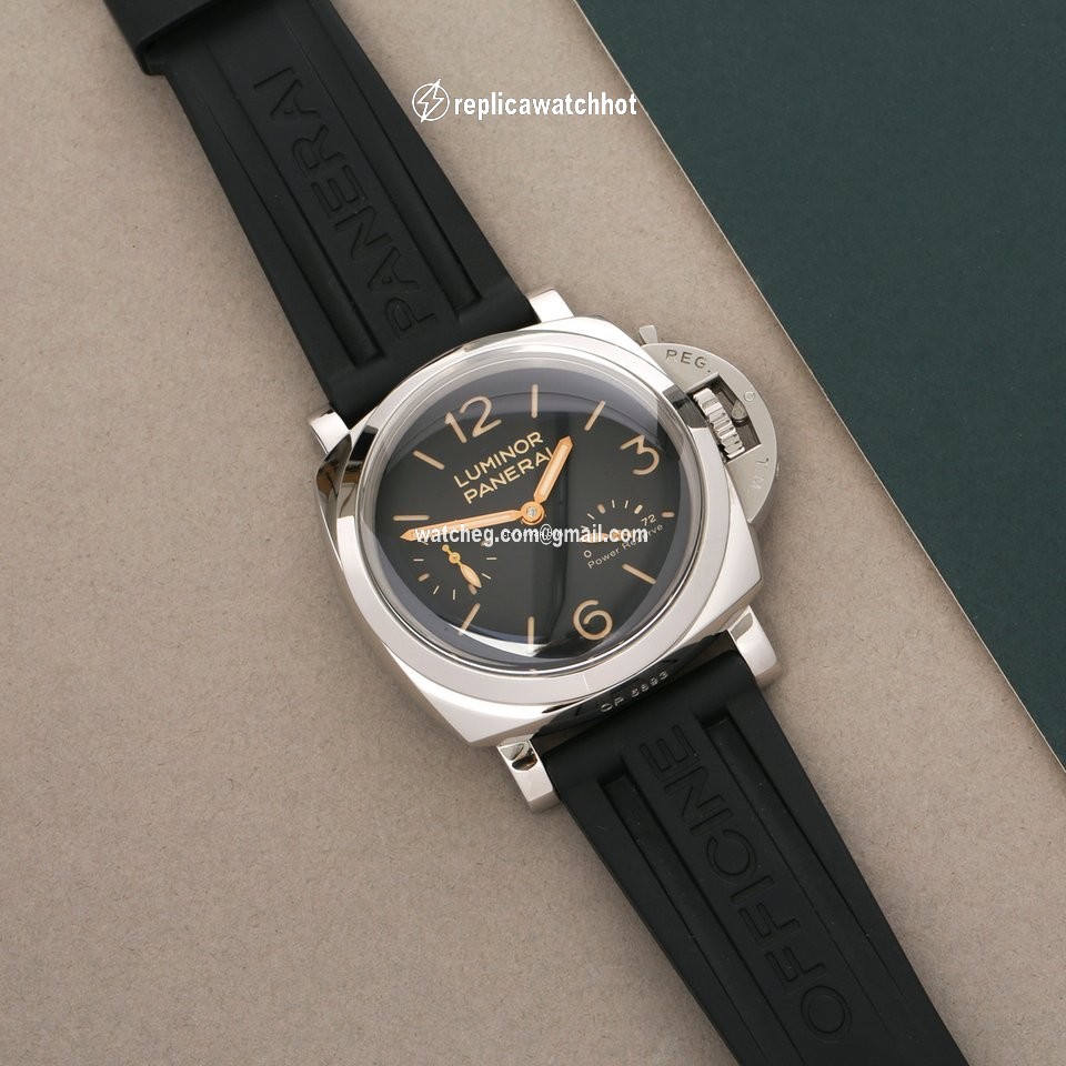 Panerai Luminor 1950 3 Days Power Reserve Mens watch Unisex Automatic Steel PAM00423 2