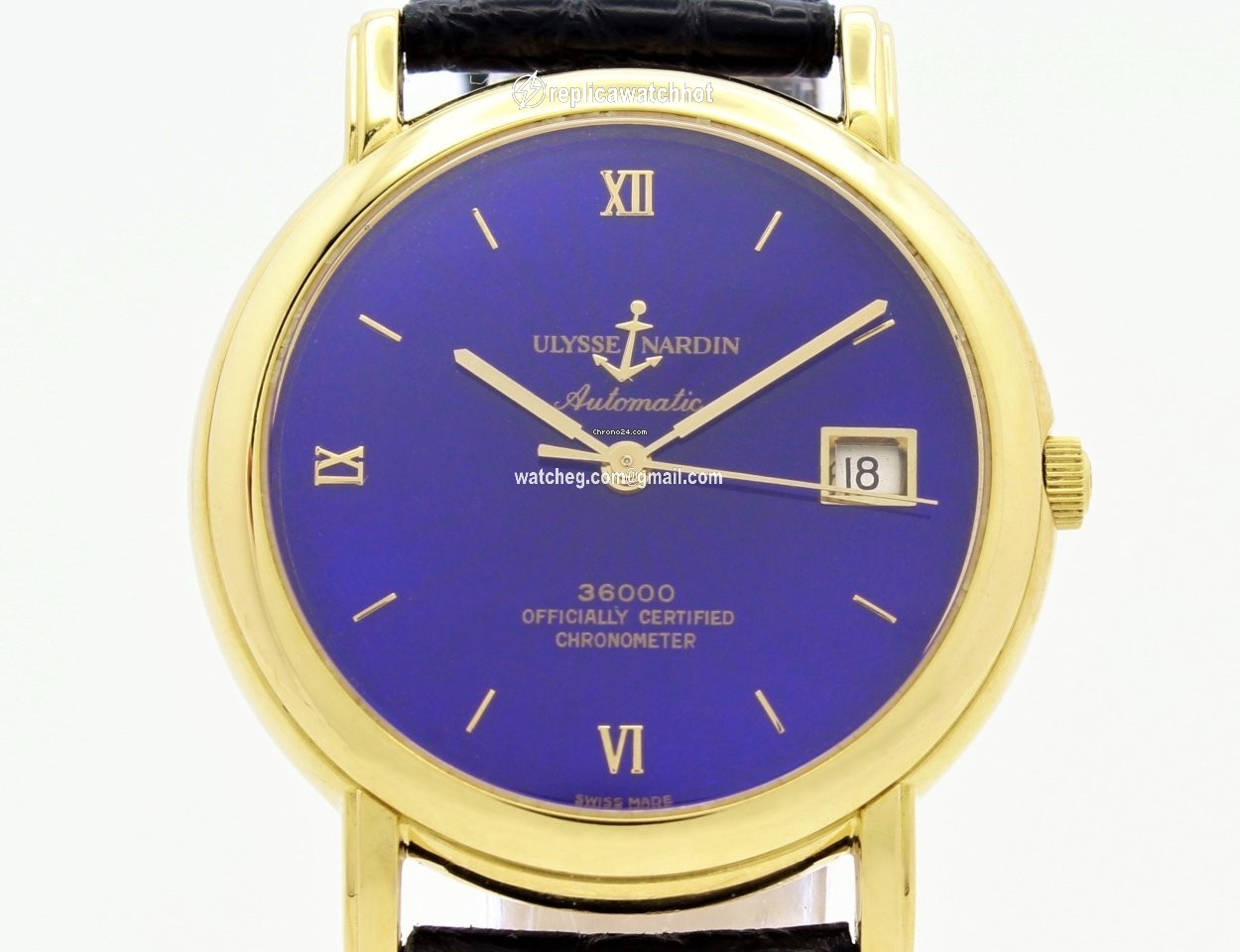 Ulysse Nardin San Marco Mens watch Unisex Automatic Yellow gold 117-22 2
