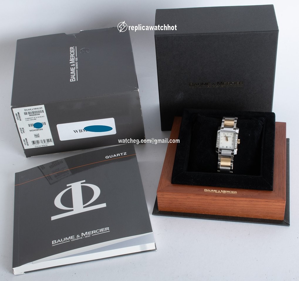 Baume & Mercier Womens watch Quartz Steel M0A08599 2