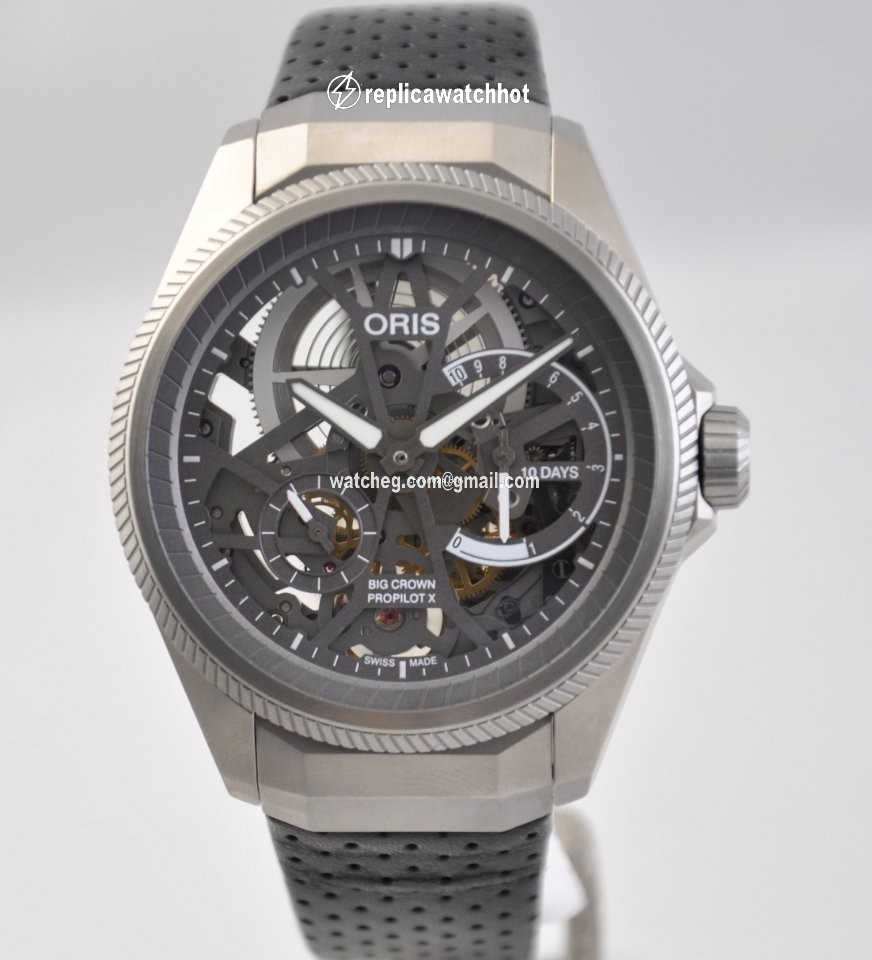 Oris Big Crown ProPilot Mens watch Unisex Manual winding Titanium 01 115 7759 7153-Set7 22 01TLC 2