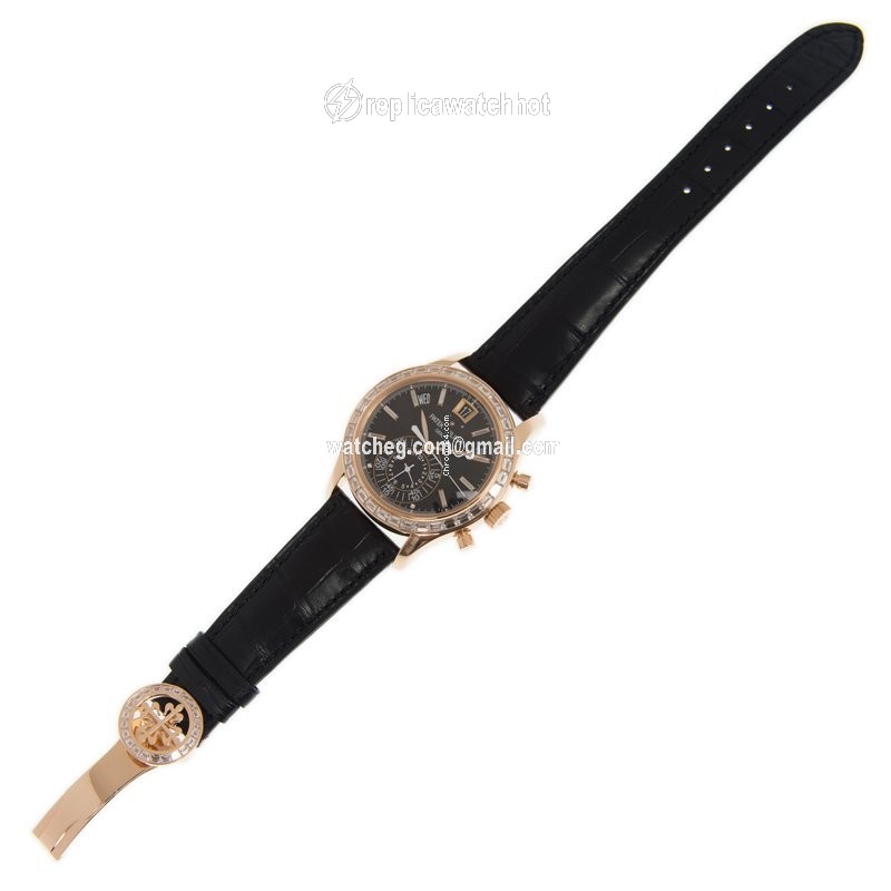 Patek Philippe Annual Calendar Chronograph Mens watch Unisex Automatic Rose gold 5961R-010 2