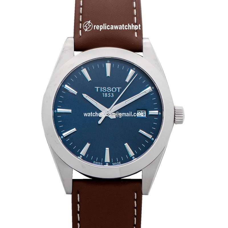 Tissot T-Classic Mens watch Unisex Quartz Steel T127.410.16.041.00 2