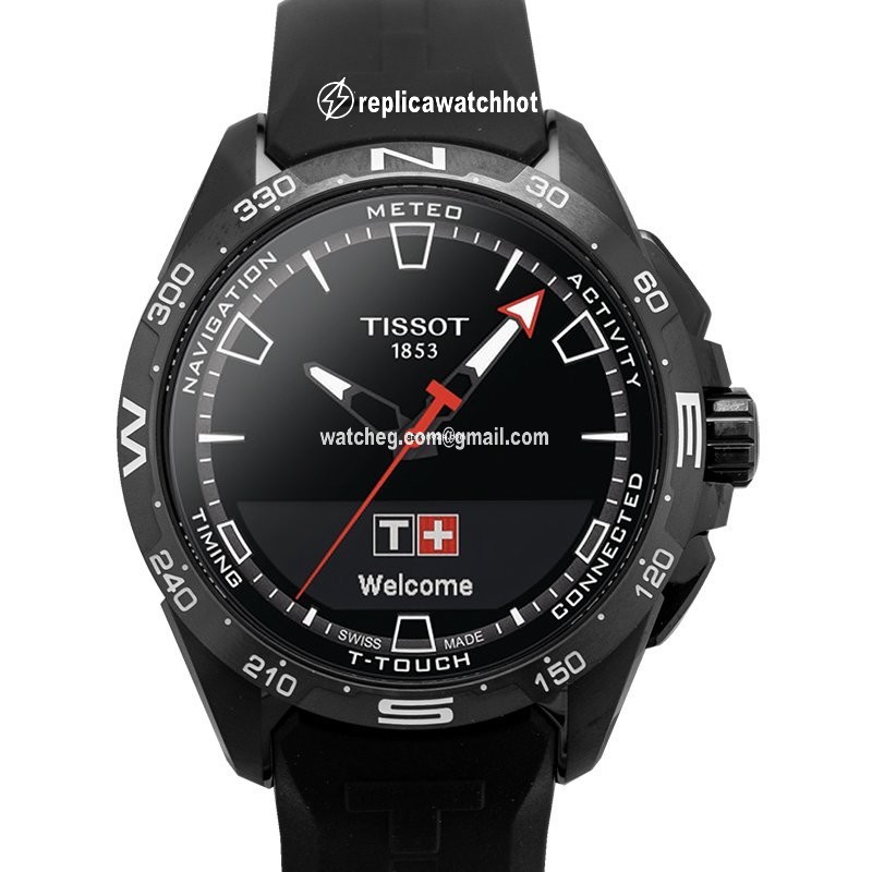 Tissot Touch Mens watch Unisex Quartz Titanium T121.420.47.051.03 2