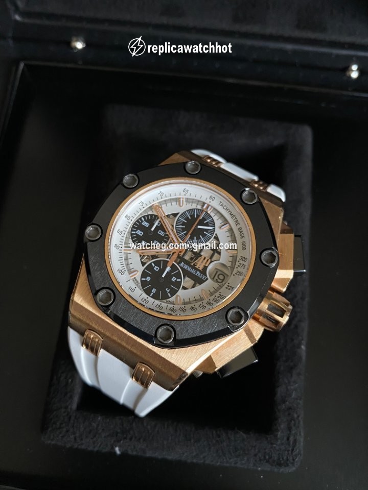 Audemars Piguet Royal Oak Offshore Chronograph Mens watch Unisex Automatic Rose gold 26078RO.OO.D001VS.01 2
