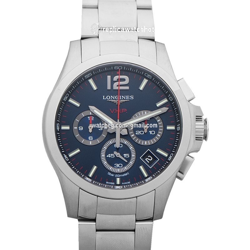 Longines Conquest Mens watch Unisex Quartz Steel L37174966 2