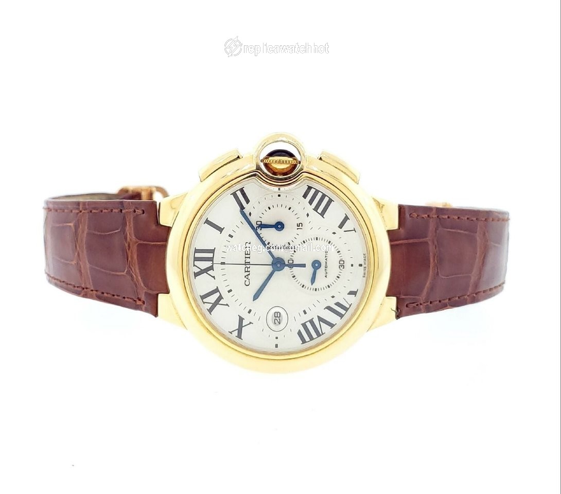 Cartier Ballon Bleu 44mm Mens watch Unisex Automatic Yellow gold W6920007 2
