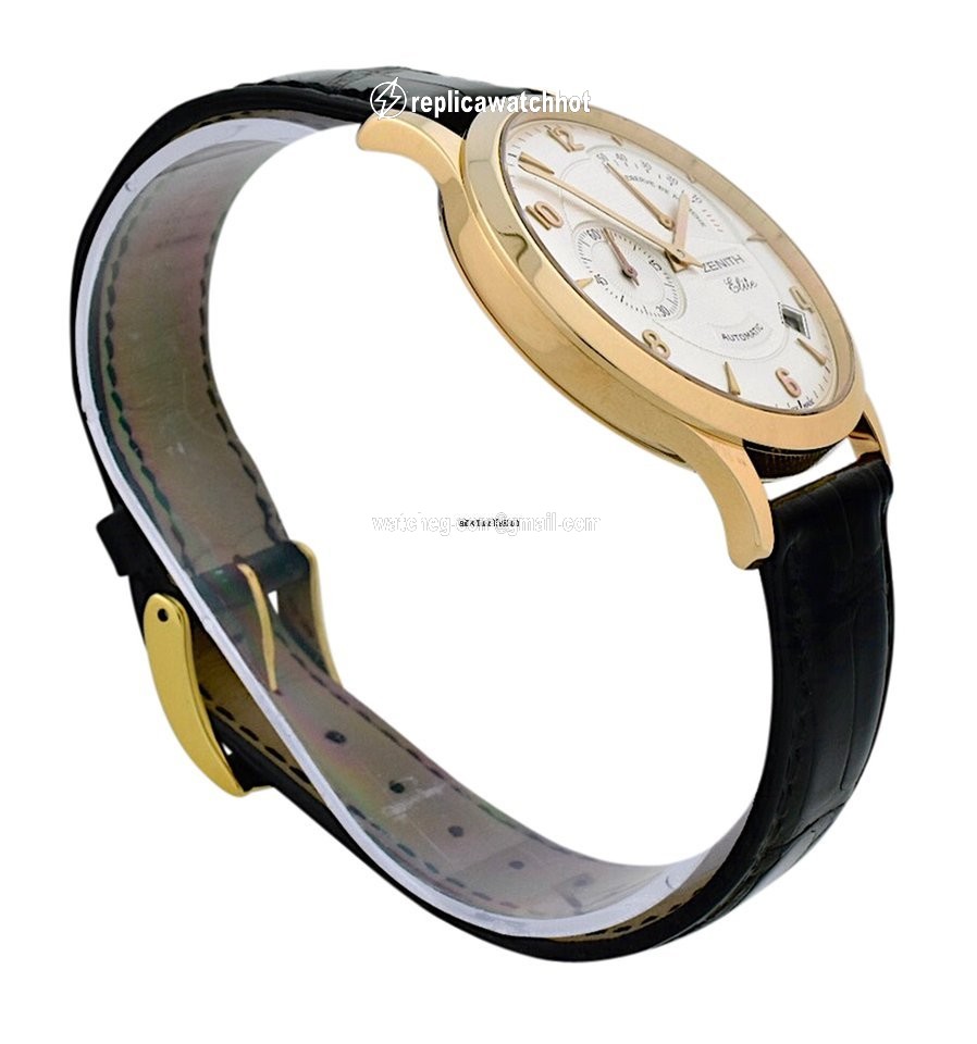 Zenith Elite Power Reserve Mens watch Unisex Automatic Rose gold 18.1125.685 01.C490 2