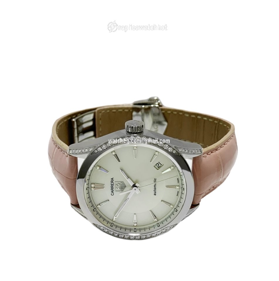 TAG Heuer Carrera Lady Womens watch Automatic Steel WV2212.FC6295 2