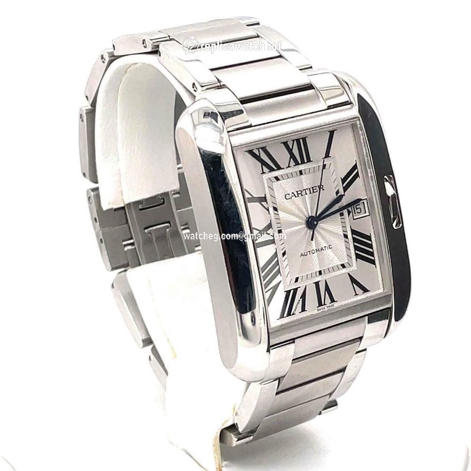 Cartier Tank Anglaise Mens watch Unisex Automatic W5310008 2