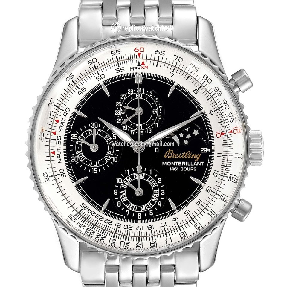 Breitling Montbrillant Mens watch Unisex Automatic Steel A19030 2