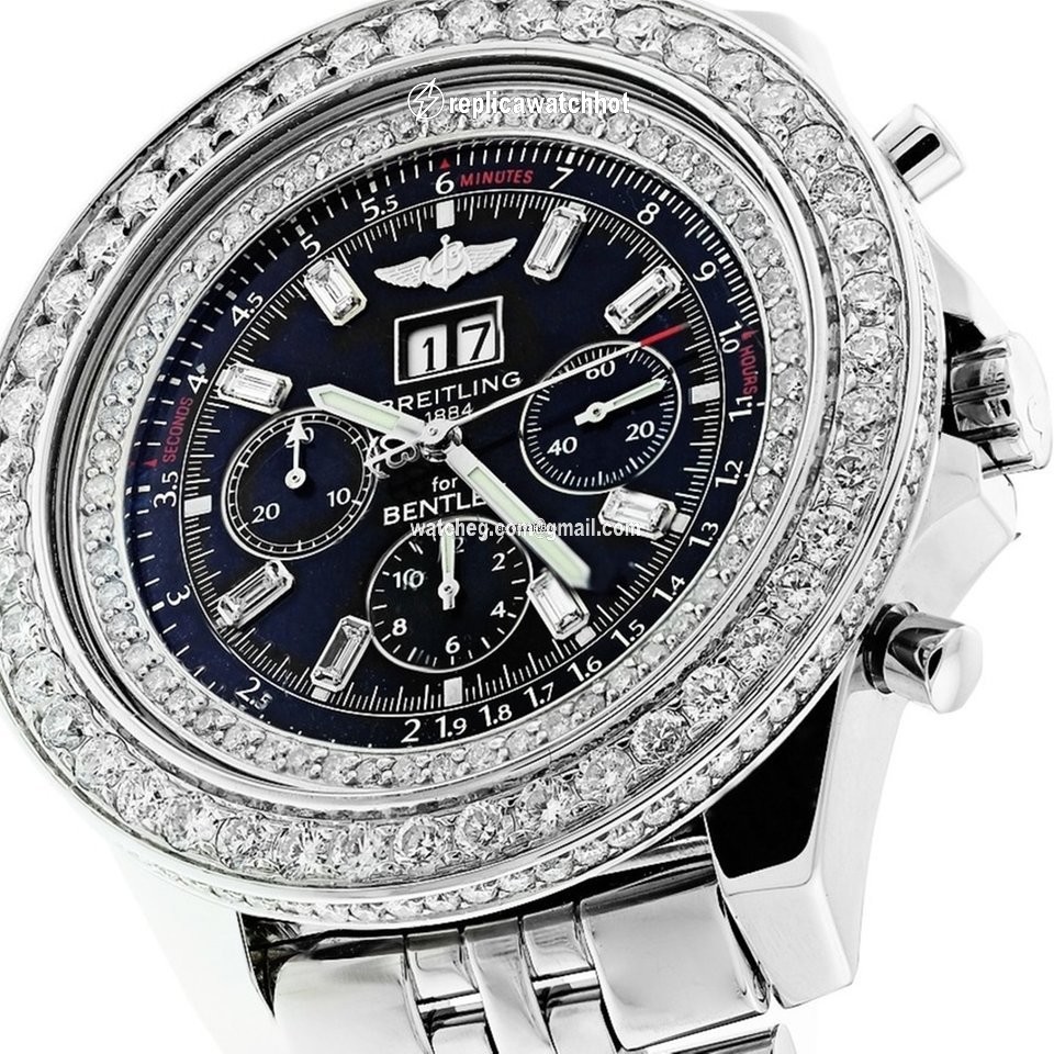 Breitling Bentley 6.75 Mens watch Unisex Automatic Steel A4436412 2