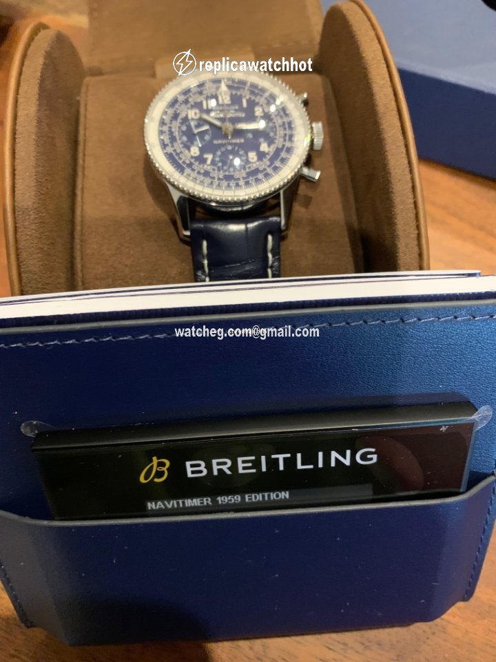 Breitling Navitimer Mens watch Unisex Automatic Platinum LB0910211C1P1 2