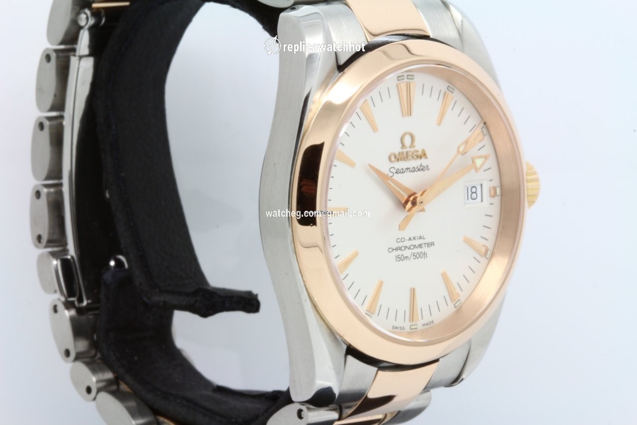 Omega Seamaster Aqua Terra Mens watch Unisex Automatic Gold Steel 2304.30.00 2