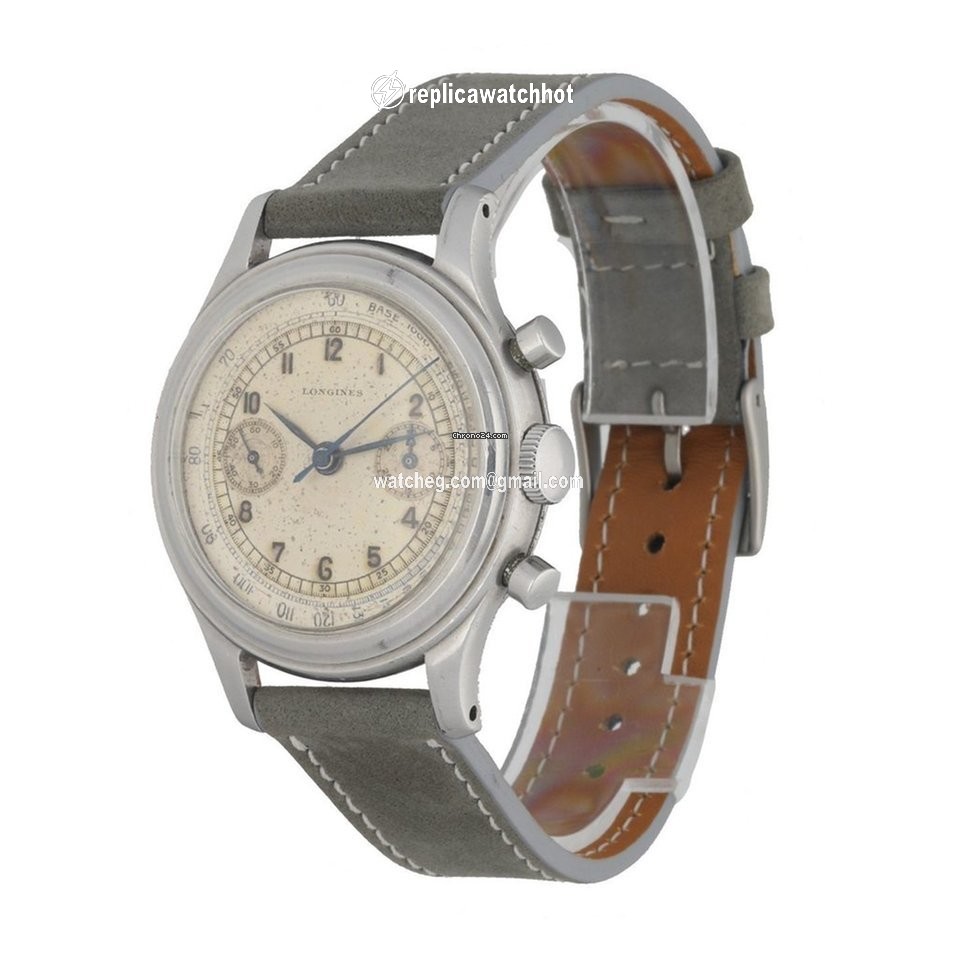 Longines Mens watch Unisex Manual winding Steel 13ZN 2