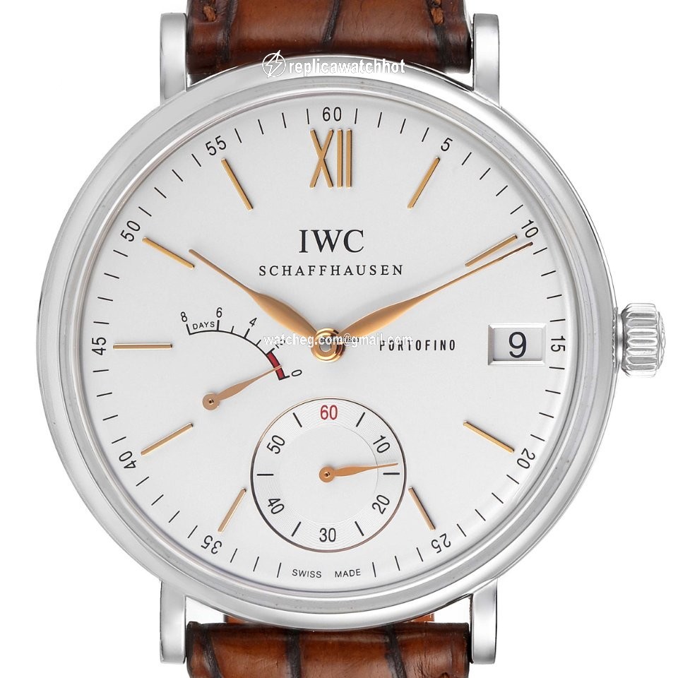 IWC Portofino Hand-Wound Mens watch Unisex Manual winding Steel IW510103 2
