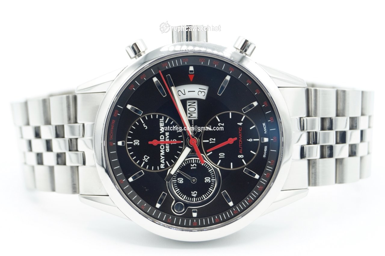 Raymond Weil Freelancer Mens watch Unisex Automatic Steel 7730-ST-20041 2