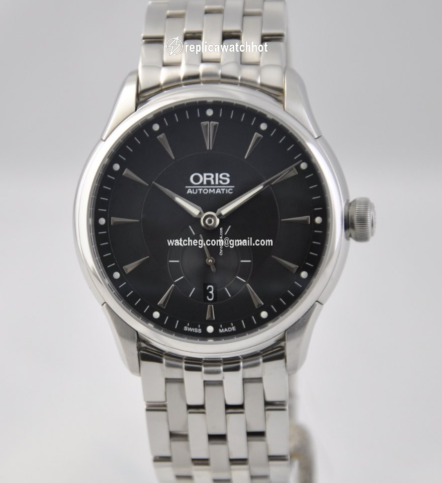 Oris Artelier Small Second Mens watch Unisex Automatic Steel 01 623 7582 4074-07 5 21 71FC 2