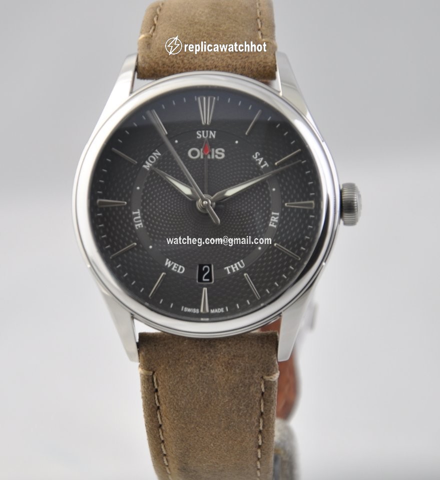 Oris Artelier Pointer Day Date Mens watch Unisex Automatic Steel 01 755 7742 4053-07 5 21 32FC 2