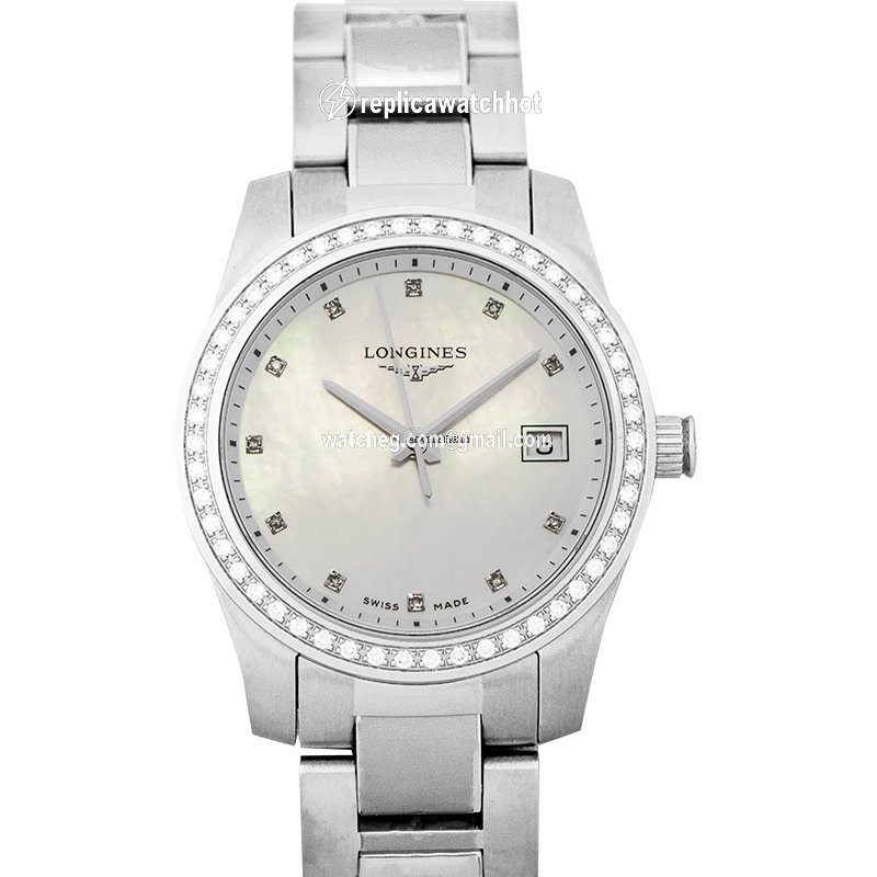 Longines Conquest Womens watch Quartz Steel L34000876 2