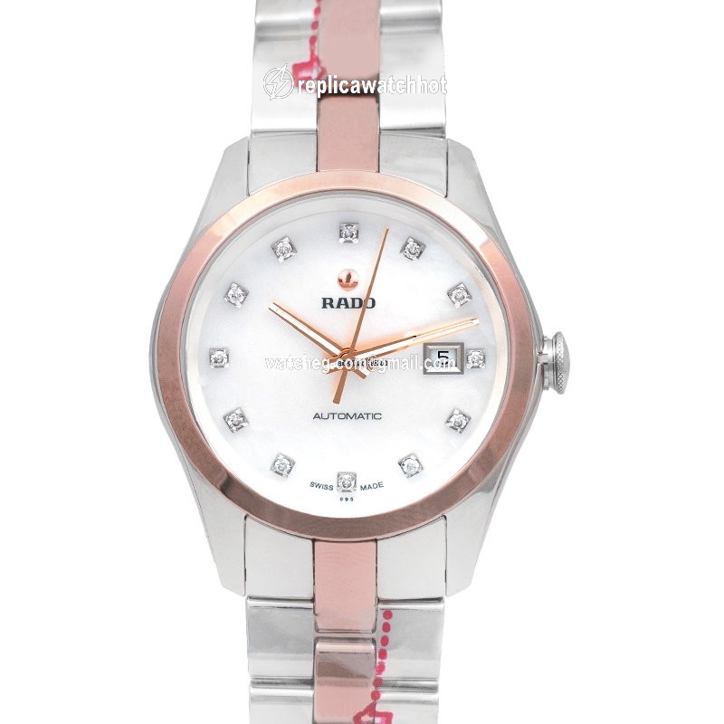 Rado HyperChrome Diamonds Womens watch Automatic Steel R32087902 2