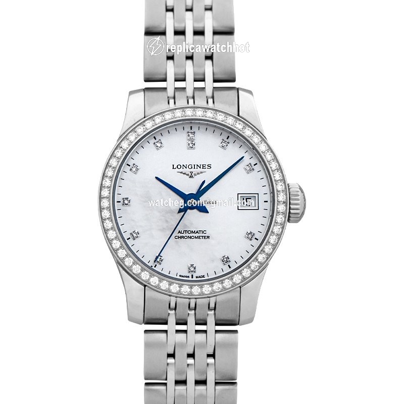 Longines Record Womens watch Automatic Steel L23200876 2