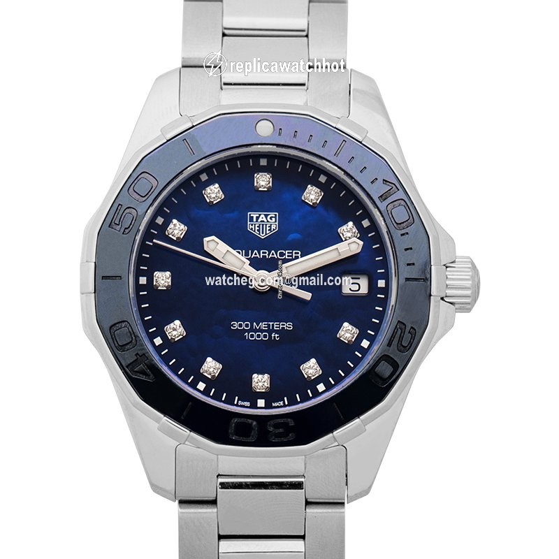 TAG Heuer Aquaracer Lady Womens watch Quartz Steel WAY131L.BA0748 2