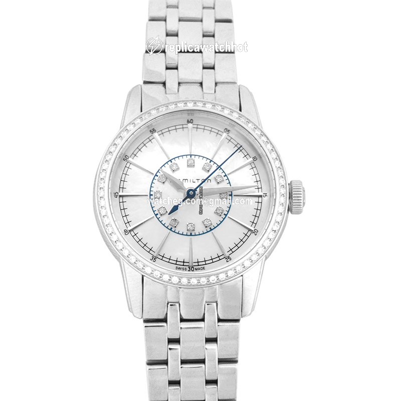 Hamilton Railroad Womens watch Quartz Steel H40391191 2