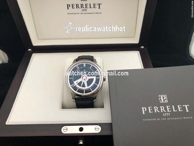 Perrelet Mens watch Unisex Automatic Steel A1090 2 2
