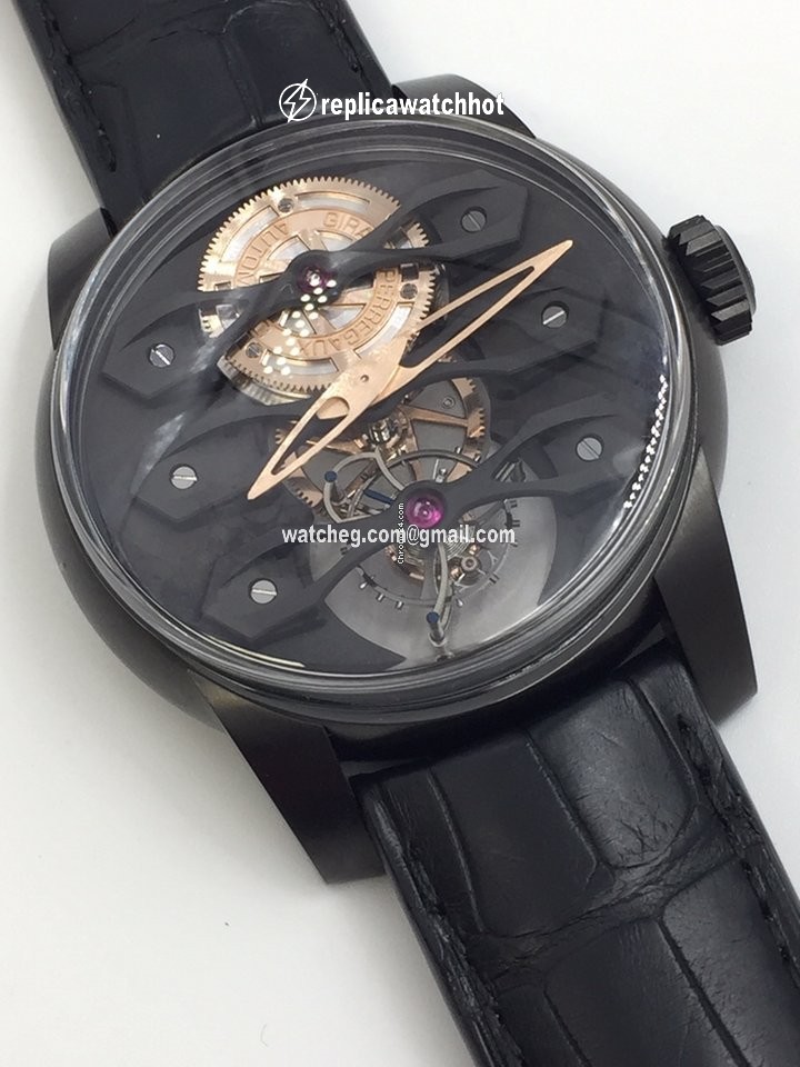 Girard Perregaux Bridges Mens watch Unisex Automatic Titanium 99270-21-000-BA6A 2