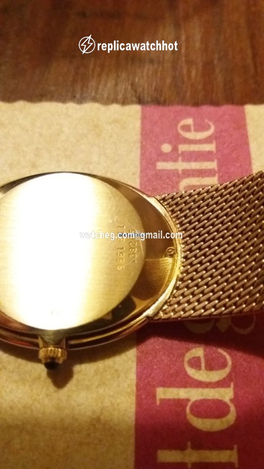 Piaget Mens watch Unisex Manual winding Yellow gold 9861 B1 2