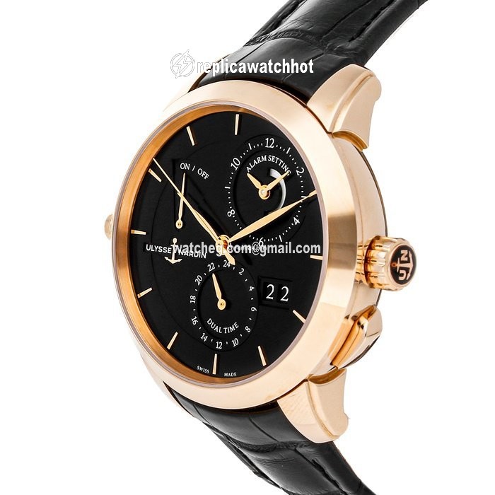 Ulysse Nardin Mens watch Unisex Automatic Rose gold 672-05 92 2