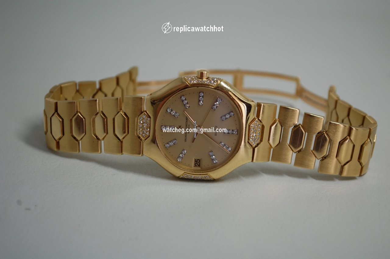 Vacheron Constantin Mens watch Unisex Quartz Yellow gold 75901 2