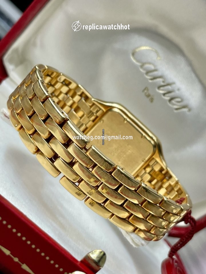 Cartier Panthere Mens watch Unisex Quartz Yellow gold 887968 2