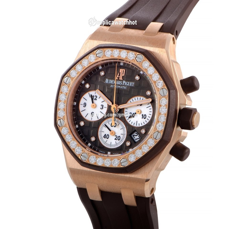 Audemars Piguet Royal Oak Offshore Lady Womens watch Automatic Rose gold 26287OK.ZZ.D081CR.01 2