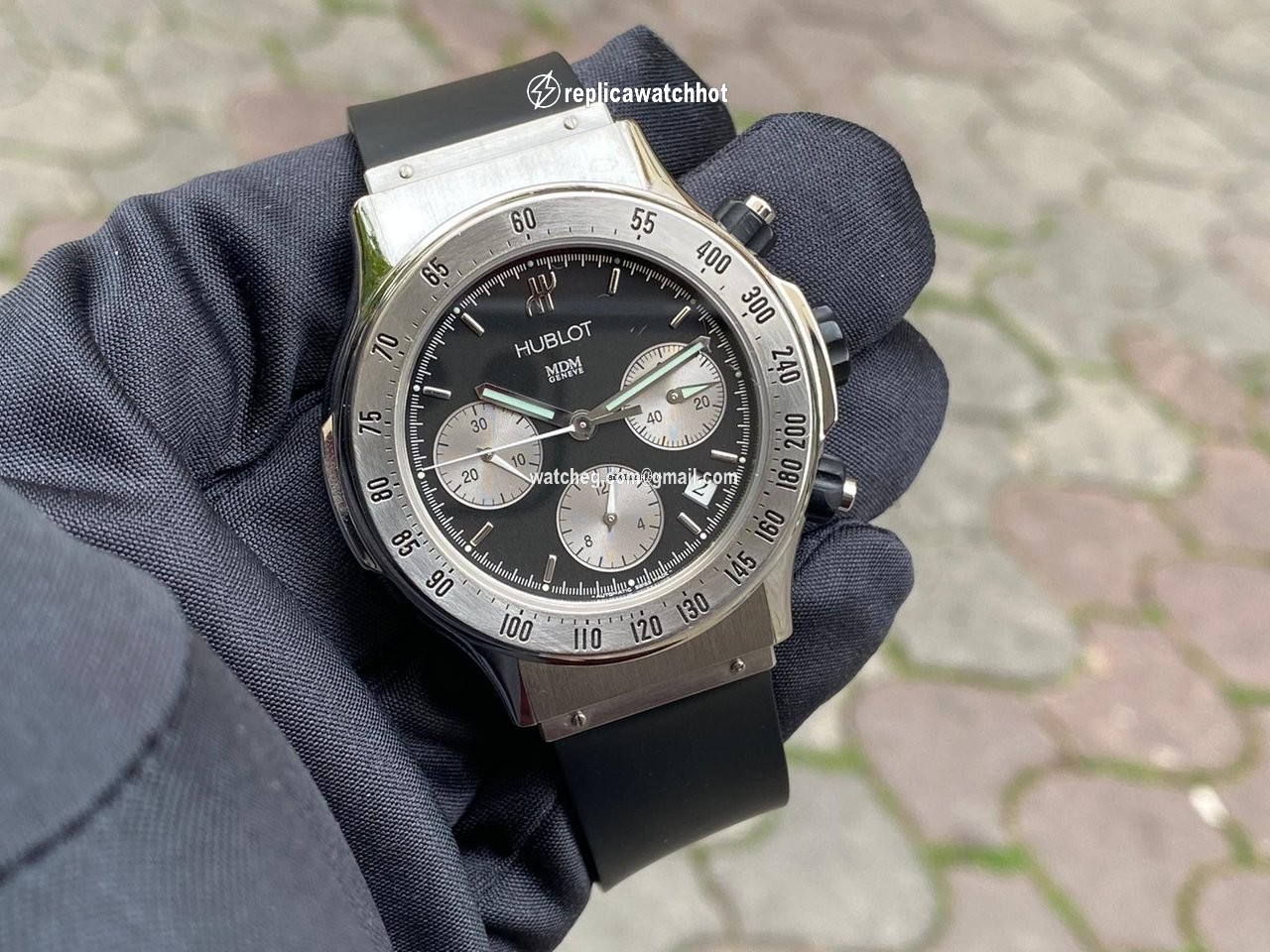 Hublot Super B Mens watch Unisex Automatic Steel 1920.1 2