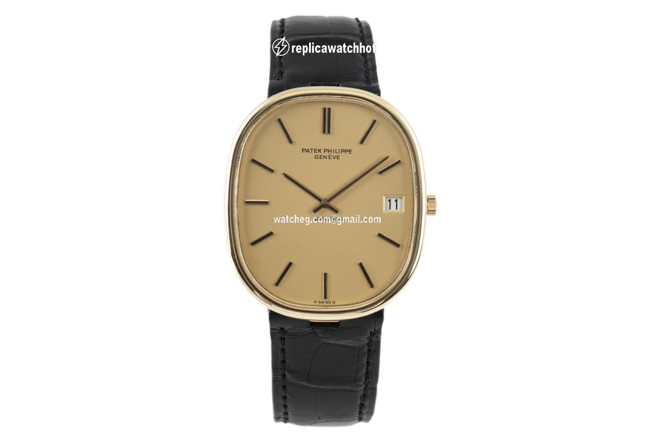 Patek Philippe Golden Ellipse Mens watch Unisex Automatic Yellow gold 3605 1 2