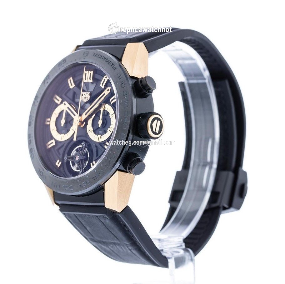 TAG Heuer Carrera Heuer-02T Mens watch Unisex Automatic Titanium CAR5A5Y.FC6377 2