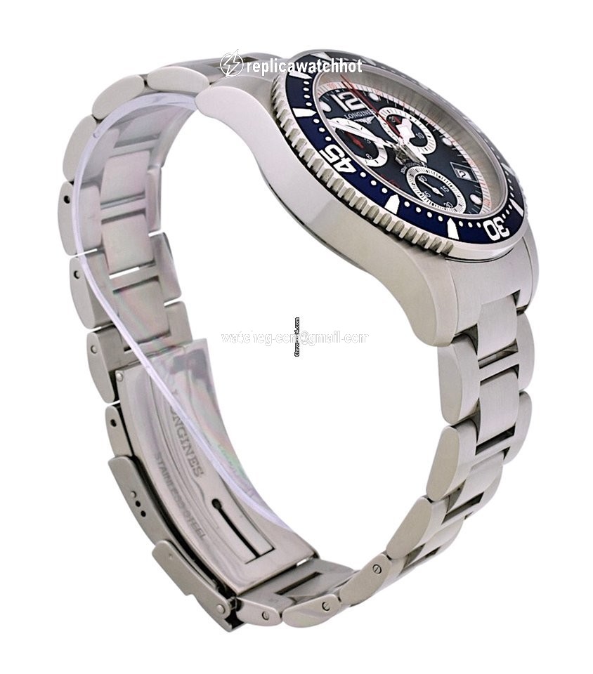 Longines HydroConquest Mens watch Unisex Quartz Steel L38434966 2