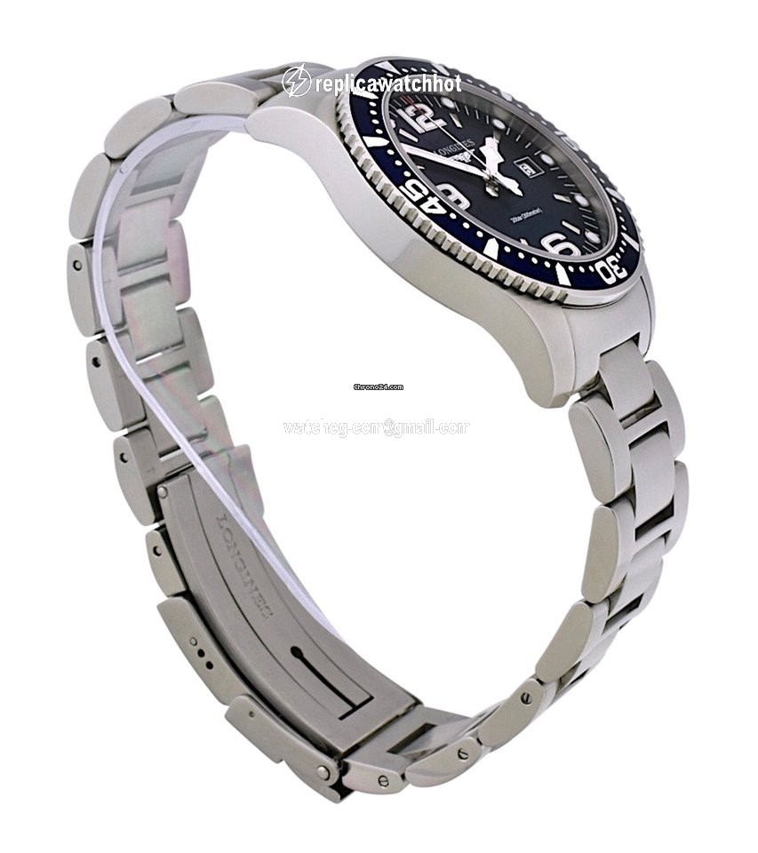 Longines HydroConquest Mens watch Unisex Quartz Steel L3.640.4.96.6 2