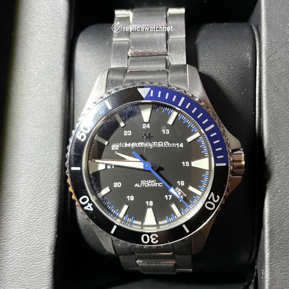Hamilton Khaki Navy Scuba Mens watch Unisex Automatic Steel H82315131 2