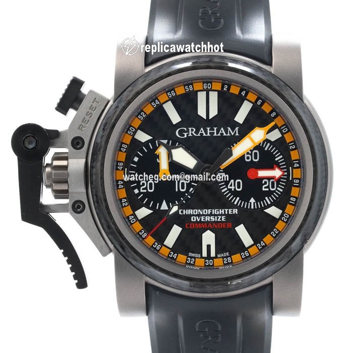 Graham Chronofighter Oversize Mens watch Unisex Automatic Titanium 2OVATCO.B01A.K10B 2