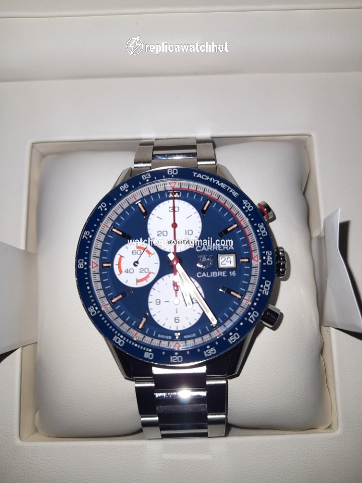 TAG Heuer Carrera Calibre 16 Mens watch Unisex Automatic Steel WUW3504 2