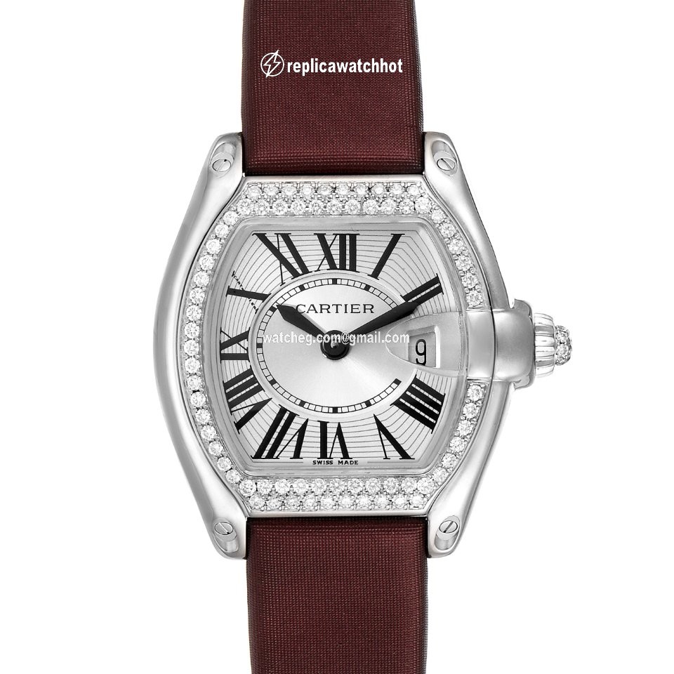Cartier Roadster Womens watch Quartz White gold WE500260 2