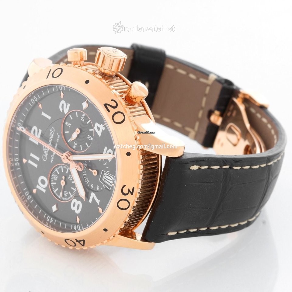 Breguet Type XX - XXI - XXII Mens watch Unisex Automatic Rose gold 3810BR 2