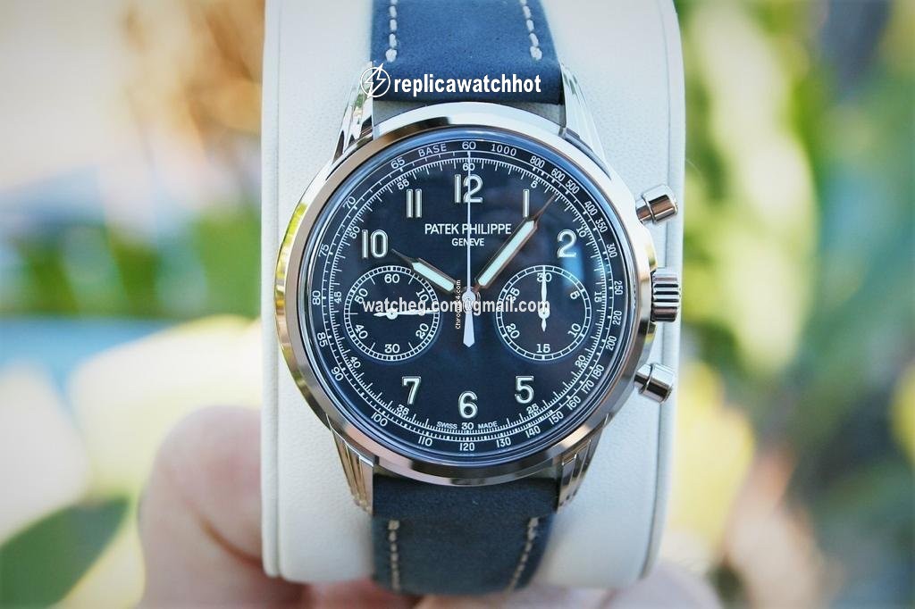 Patek Philippe Chronograph Mens watch Unisex Manual winding White gold 5172G 2