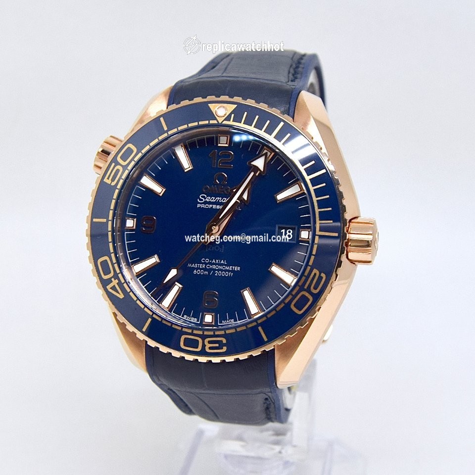 Omega Seamaster Planet Ocean Mens watch Unisex Automatic Rose gold 215.63.44.21.03.001 2