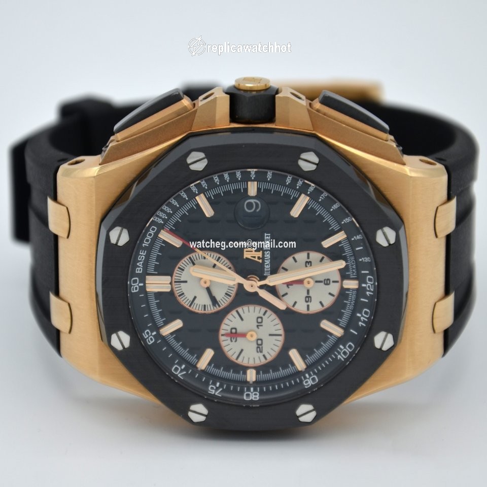 Audemars Piguet Royal Oak Offshore Chronograph Mens watch Unisex Automatic Rose gold 26401RO.OO.A002.CA.01 2