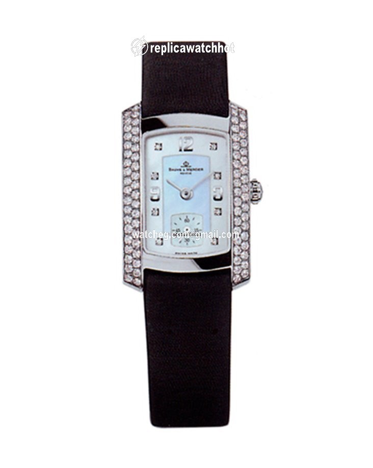 Baume & Mercier Hampton Womens watch Quartz White gold M0A08145 2